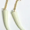 Sabre Tooth Earrings -Cheap Food Beverage Store 1785