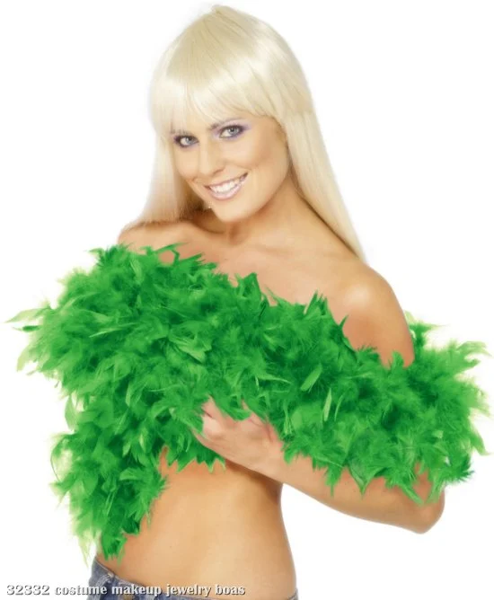Feather Boa Emerald Green 3 Feather Boa Emerald Green