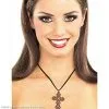 Red Gothic Cross Necklace -Cheap Food Beverage Store 34589