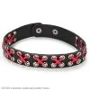 Red Leather Choker 1 Red Leather Choker -Cheap Food Beverage Store 34765