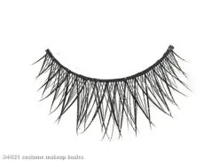 Cross Lashes With Glitter
