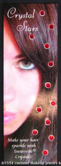 Glowbys Ruby Crystal Stars Hair Accessory 3 Glowbys Ruby Crystal Stars Hair Accessory