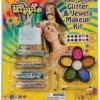 Super Deluxe Glitter & Jewels Hippie Makeup Kit -Cheap Food Beverage Store 69476