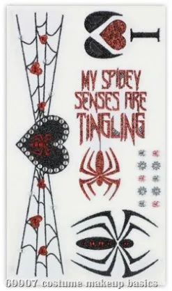 Spider-Girl Body Art