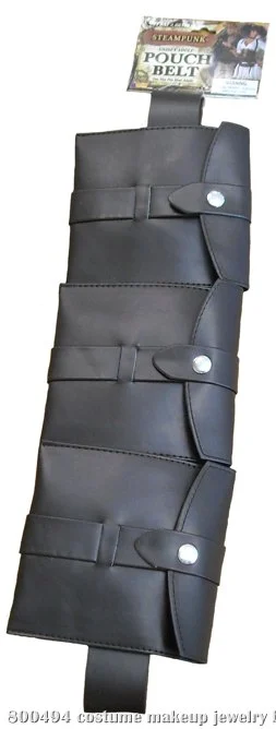 Steampunk Pouch Belt Adult 3 Steampunk Pouch Belt Adult