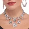 Vintage Hollywood Faux Diamond Adult Necklace -Cheap Food Beverage Store 802812